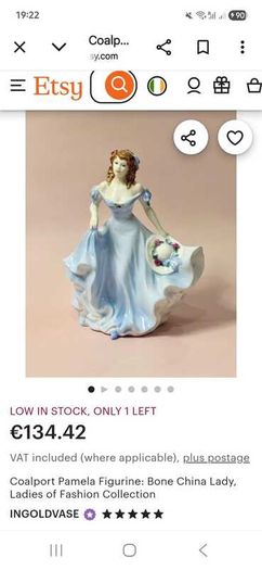 Coalport Fine Bone China - Ladies of Fashion 'Philippa'