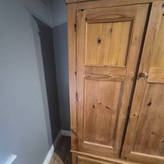 pine wardrobe really nice patina
