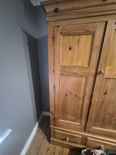 pine wardrobe really nice patina