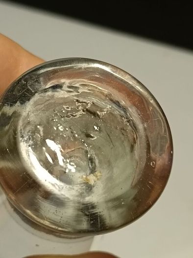 Rare Georgian etched toasting glass