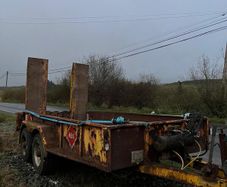 Mc Cauley 5.5tn Plant trailer