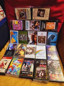 Cassette Tapes x 20 - Kate Bush, Cash, Inxs, Aha Etc.