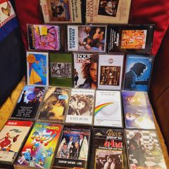 Cassette Tapes x 20 - Kate Bush, Cash, Inxs, Aha Etc.