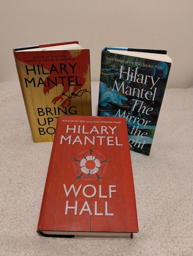 Hilary Mantel's Wolf Hall trilogy HARDBACK BOOKS