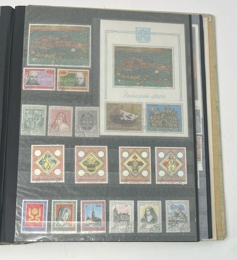 Collection: Vatican City Stamps both mint and used along with some miniature sheets on 40 pages