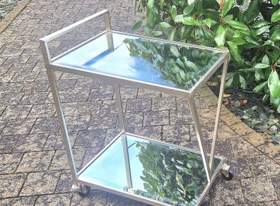 Side table/drinks trolley