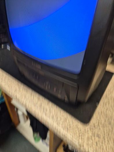 mitsubishi tv CT14MV1L Tv and VCR Combination System