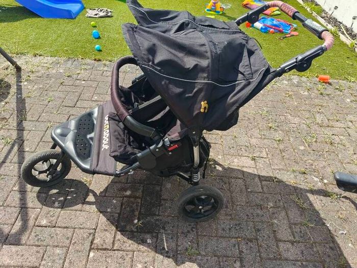 out and about double buggy