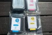 Set of Compatible HP 11 Inkjet Cartridges