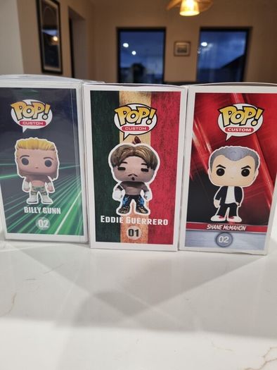 Funko Pop Custom Figures WWE x 3