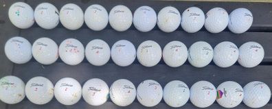30 pre used Titleist golf balls