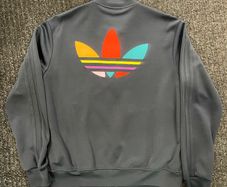 Adidas Zip Up Pharrell Williams Rainbow Collection NAVY LARGE