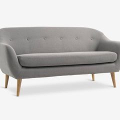 Jysk 2.5 sofa for sale (EGEDAL 2.5-seater light grey fabric)