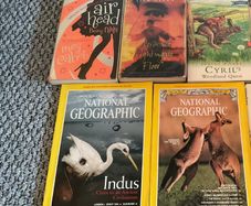 National Geographic Magazines + Books