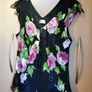 NEW - LIBRA silk mix top & match skirt 2 piece set UK 14 Image 3