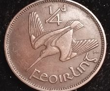 #550 - Ireland - 1933 - Farthing - KM.1