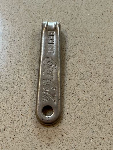 Coca Cola Italian bottle opener 70's