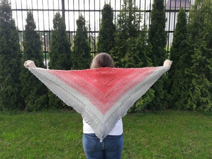 Beautiful handmade shawl