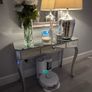 Glamour glass console table Image 5