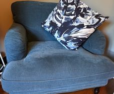 Blue Stocksund Armchair