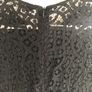 Zara Black Lace & Pleated Midi Dress - Size 8 Image 8