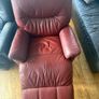 Two Leather reclining armchairs Image 7