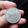 1939 Ireland Silver Half Crown Coin Image 3
