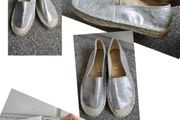 Silver flats size 7.5-8