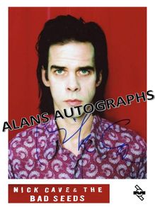Nick Cave  Autograph