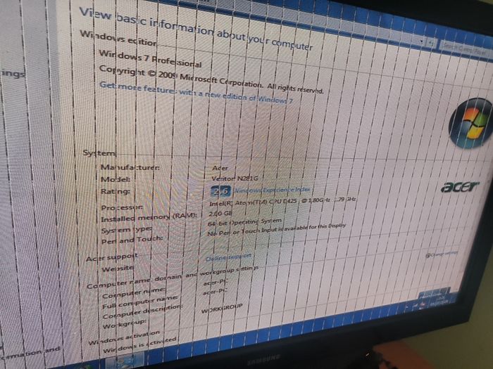 acer desktop pc
