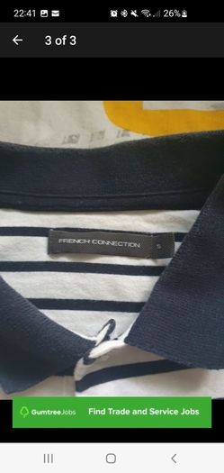 3 Mens French Connection Polo's