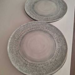 Melamine summer dinner plates