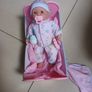 JC Toys -  Doll & Rocking Cradle. Image 2