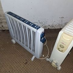 Delonghi Oil filled heaters x2 can deliver