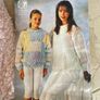 Girls Handknitted Jumper age 8 Image 3