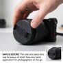55mm Camera Lens Cap - Black Image 6