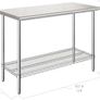 Commercial Stainless Steel Top Worktable Image 2