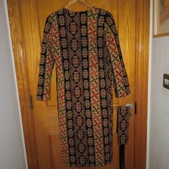 Nepali Haute Couture Traditional Costume Unisex Long Coat and Headdress.