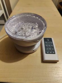 Rotating light with music for baby and RC