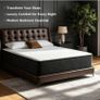 Extra Firm King Size Mattress 10 Inch, 7-Zone Hybrid Mattress with Memory Foam and Individually Pocket Spring, Features Motion Isolation & Back Pain Relief, Firm King Mattress 150x200x25cm Image 8