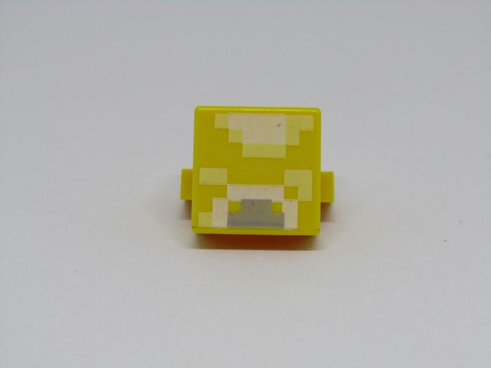 Lego Minecraft Moobloom Cow Error Head 3rd Stage Print Head And Is Missing The Last Print Rare And Hard To Find