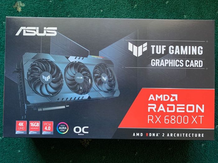 Asus Radeon Rx6800xt Tuf Gaming Oc
