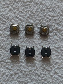 10pcs Smd Switch Buttons 4x4x1.5