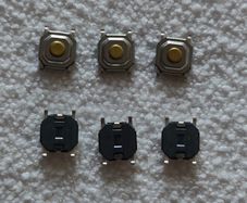 10pcs Smd Switch Buttons 4x4x1.5