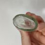 294 - Set of 7 Vintage Clear Glass Decorative Collectible Display Household Bottles Image 4