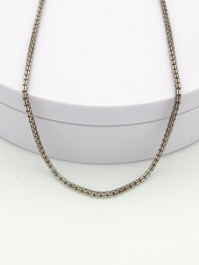 Vintage 925 Sterling Silver Box Chain