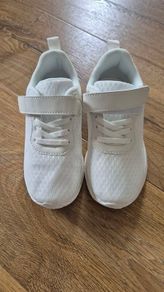 BN white mesh trainers