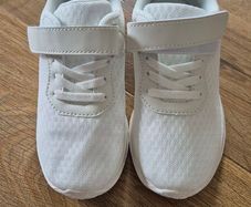 BN white mesh trainers