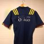 Highlanders Rugby Union Football Club Jersey. Dunedin New Zealand.  Official Adidas Mens / Youths Home Jersey. Collect In Dublin Or Receive Via Post. Image 2