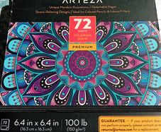 Arteza adult colouring book